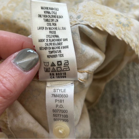 LUCKY BRAND VINTAGE Men's Paisley Shirt Size XL WESTERN RODEO COWBOY - Picture 5 of 7